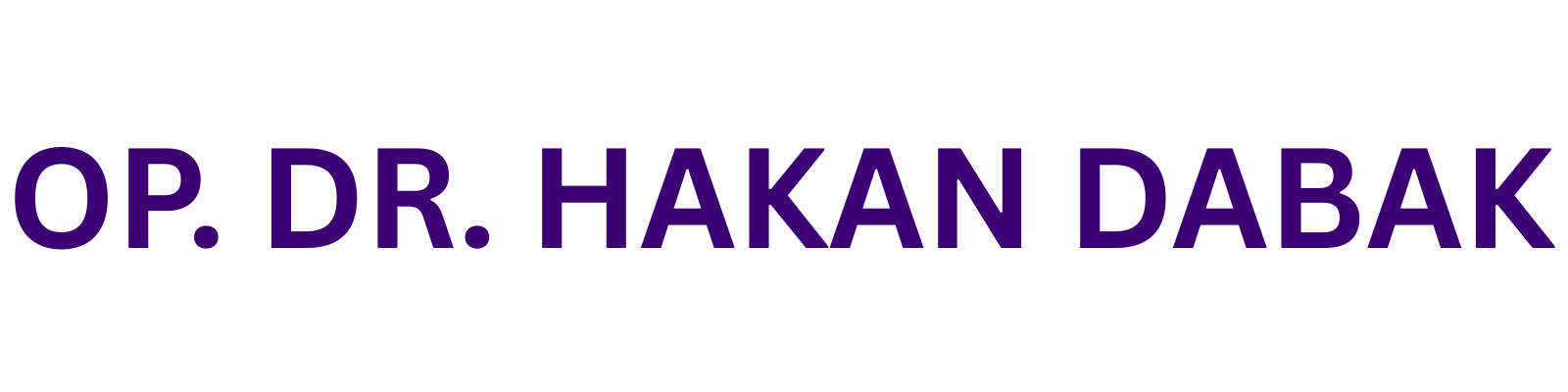OP. DR. HAKAN DABAK